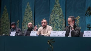 نشست خبری «ببعی قهرمان» در چهل و دومین جشنواره فیلم فجر